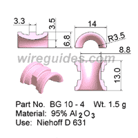 Wire Guide - Bow Guide BG 10 - 4
