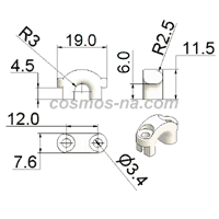 Ceramic Wire Guides, Bow Guide BG 5